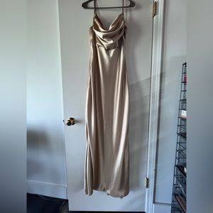 Revelry champagne Skye dress 8